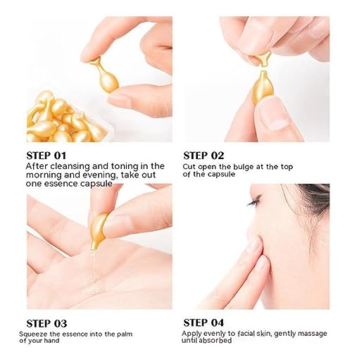 Monbeq Firming Wrinkle Serum, Fullerene Anti-Wrinkle Capsules, Facial Serum Collagen Capsule thumb #8