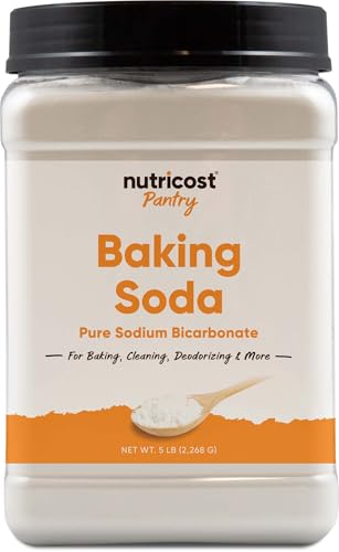 Nutricost Pantry Baking Soda (5 LBS) - For Baking, Cleaning,