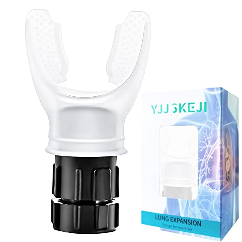 Breathing Exercise Device For Lungs, Lung Expansion Training, Lung Exerciser Device With Adjustable Resistance, Increase Lung Capacity, Improve Sleep & Physical Performance #TOP5
