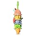 Melissa & Doug Ice Cream Take-Along Clip-On Infant Toy with Sound and Vibration