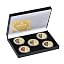 5pcs Coins With Box