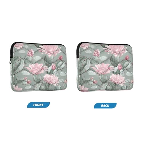 Funda para laptop 13-14 pulgadas impermeable con diseño de cactus miniatura 2