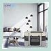 Relaxdays Welpenauslauf faltbar, HBT: 60x90x68 cm, Indoor & Outdoor, tragbarer Hundelaufstall, Oxford-Stoff, Mehrfarbig
