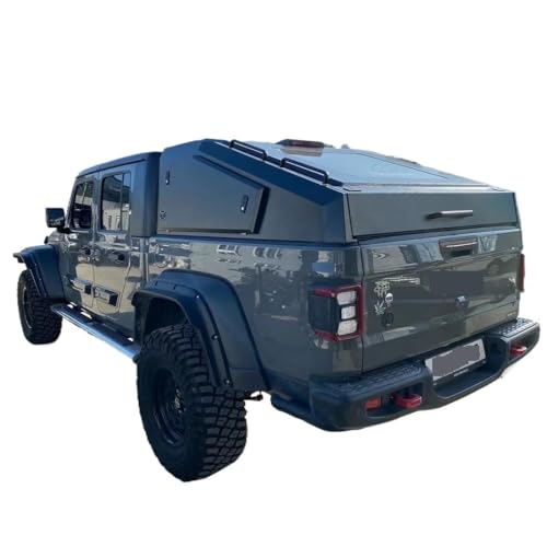 CXLHDYU Tonneau Cover Pickup Truck Topper Compatible for Jeep Gladiator 2015-2025 Bed Cover with Lock, Truck Bed Canopy Hardtop Canopy Accessories Covers
