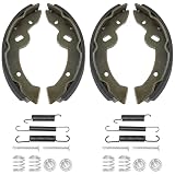 EZGO Brake Shoes Pads Spring Kit Fit EZGO TXT/Medalist 1997–2008, ST350 Gas 2000-2012, Workhorse 800 Gas 1997-2012, Yamaha 95-02 G14, G16,G19 Electric, G20 Gas, OEM 27943G01 70795G01 27944-G01
