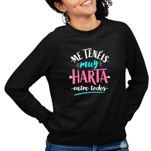 the Fan Tee Sudadera Sin Capucha de Mujer Dia de la Madre Mama Divertida 016 M