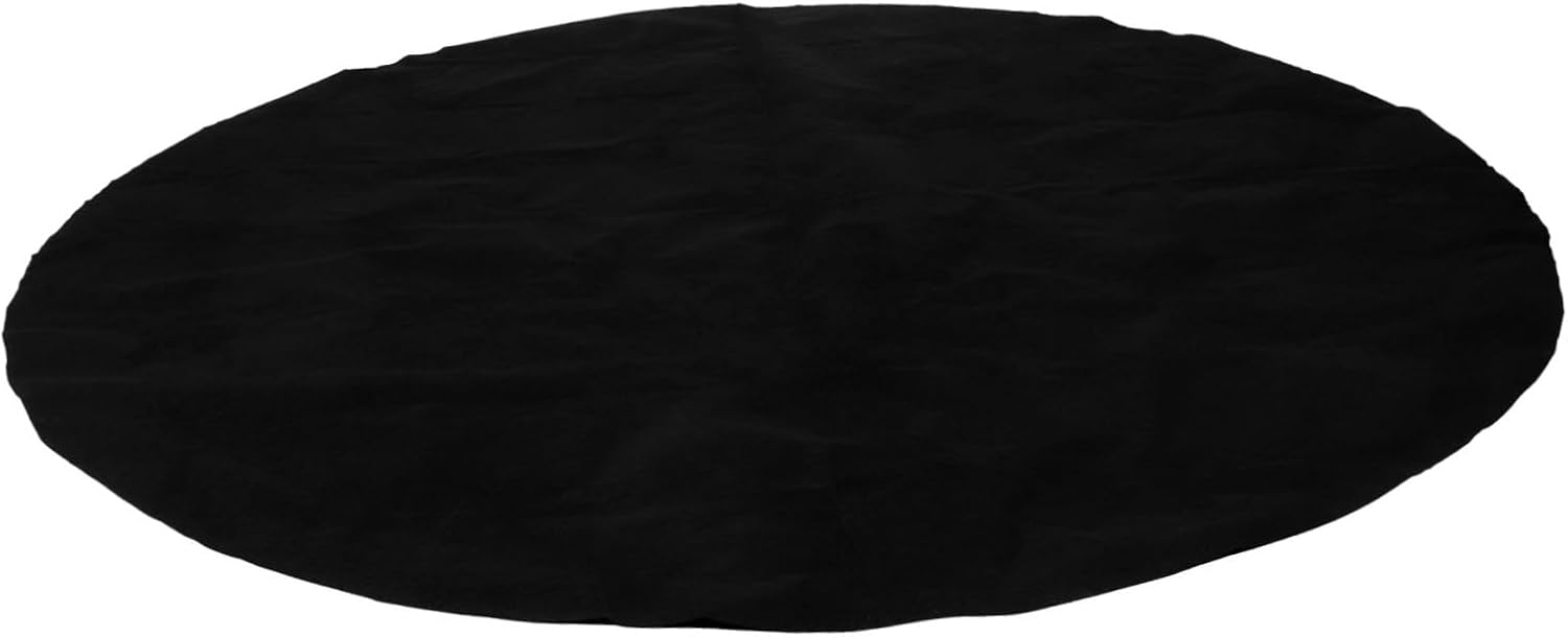 Hot Tub Non- Foundation Mat Round Protective Pad for Hot Tubs Yoga Kitchens and Outdoor Use Thick Grey