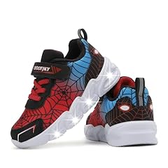 Black/Red Light Up Shoes