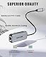 WAVLINK USB C auf 5G Ethernet Adapter, USB C Adapter mit 5000 Mbit/s, Treiberfreier Ethernet Netzwerkadapter für Laptops, Computer, Kompatibel mit Windows 10/11, Mac OS 11 oder höher, Linux und mehr