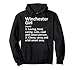 WINCHESTER GIRL VA VIRGINIA Funny City Home Roots Cadeau Sweat à Capuche