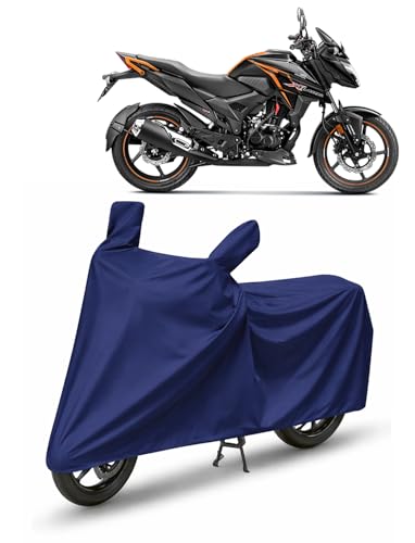 Image of Bike /SCOOTY Cover for Honda XBLADE with Side Mirror Pocket & Buckle Belt | HIGH Material Quality | Weather Resistant
