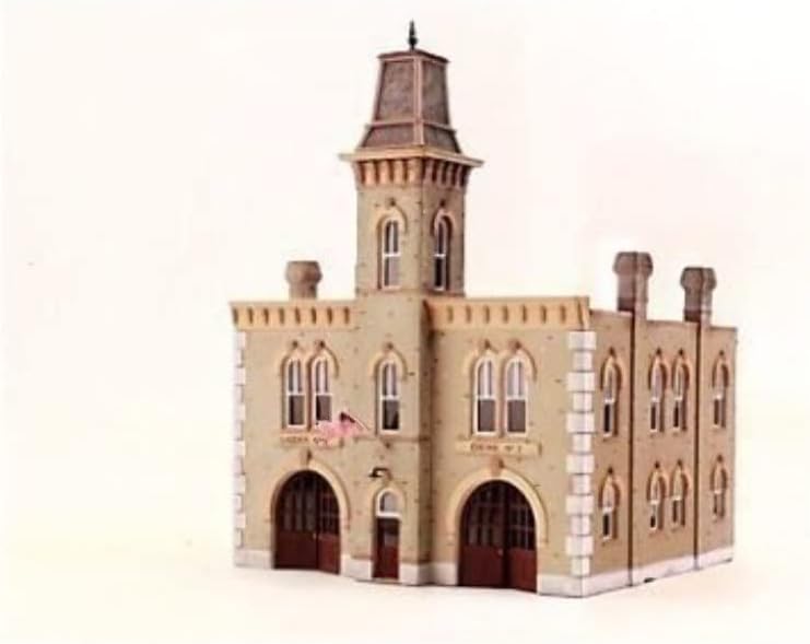 Woodland Scenics HO KIT DPM Fire Station No. 3