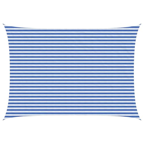 Voile d'ombrage 3,5 x 4,5 m pour ombrager la terrasse au bord de la piscine