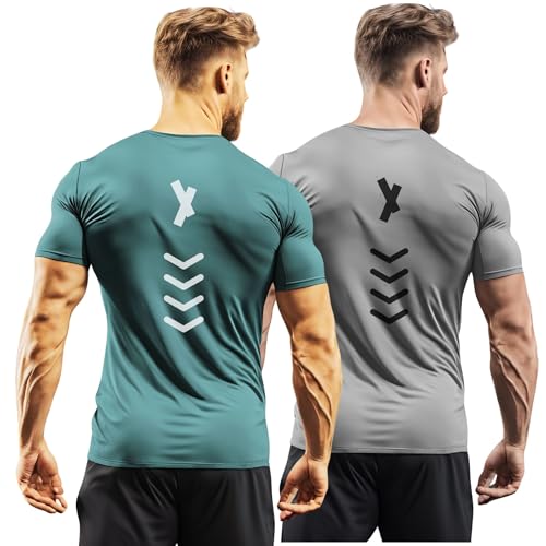 Image of 3Colours RGB Polyester Quick-Dry Sport T-Shirt, High-Performance-APEX