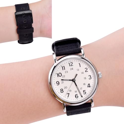 Ritche 22mm Canvas Watch Band Quick Release Watch Straps for Men