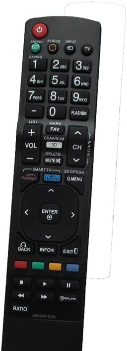 New General Replacement Remote Control for LG 32LD310H 37LD310H 42LD420 55LD630 55LV5700 32LV571S 37LD452C 42LD452C 47LD452C AKB72915280 AKB72915238 32LW5590 42LW5590 Smart 3D Plasma LCD LED HDTV TV