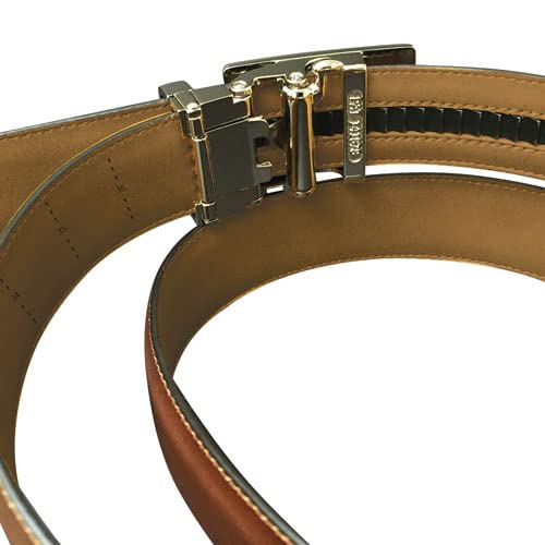 Greg Norman Men's Golf Belt W/Plaque Buckle Grey One Size Fits Most4