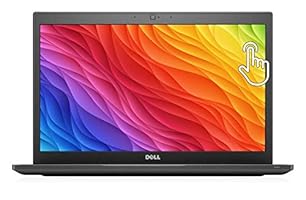 Dell Latitude 7480 35,6 cm (14 Zoll) Touchscreen, Intel Core i7 7600U 2,8 GHz, 8 GB DDR4, 512 GB SSD M.2, QHD 1440p, Thunderbolt 3 USB C, HDMI, Webcam, Windows 10 Pro x64 (erneuert)