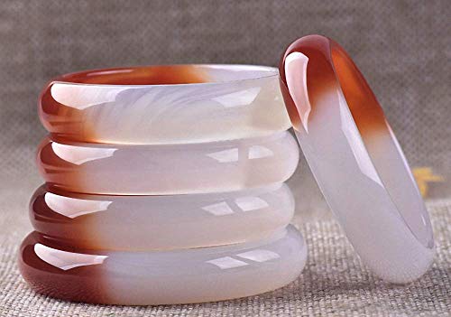 Image of Natural Agate Bracelet Bangle With Gift Box Free
