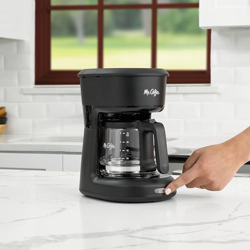 Mr. Coffee® 5-Cup Mini Brew Switch Coffee Maker, Black - 4