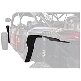 Tusk UTV Fender Flare Kit Black Compatible with Can-Am Maverick X3/Max 72 Inch/X3/Max Turbo 64 Inch 2017-2026