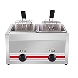 2. Calentamiento rápido y seguro: el quemador de metal patentado puede freír alimentos de manera rápida y uniforme para que estén perfectamente crujientes, reduzca la pérdida de gas y sea eficiente y ahorre energía. Las freidoras pueden satisfacer sus diversas necesidades de alimentos fritos. Las papas fritas, las alitas de pollo, los aros de cebolla, los camarones u otros bocadillos se pueden cocinar perfectamente.