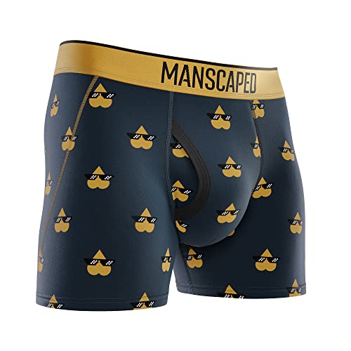 MANSCAPED® Boxers 2.0 Men’s Premium Anti-Chafe Athletic Performance Boxer Briefs, Tagless with Signature Jewel Pouch™3