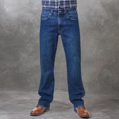 Axel Men's Boot Cut Denim Jean | Cowboy Jeans | Mens Relaxed Fit Boot Cut Jeans4