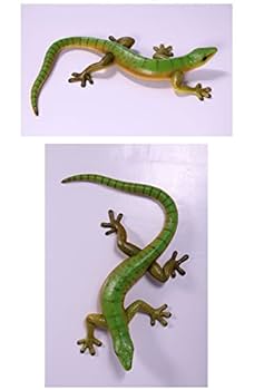 Amazon.co.jp: FRPアニマルオブジェ ヤモリ・80cm 置物 動物