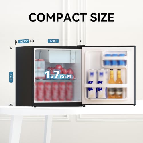 Frestec 1.7 Cu.Ft Mini Fridge