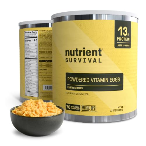 Nutrient Survival Vitamin Powdered Eggs