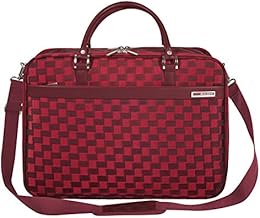 SAVEBAG - Square - Tatum - Valise Italienne - Rouge - Taille Medium - 50 X 17 X 35 cm - 25 L