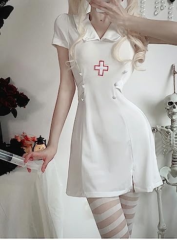 Amazon.co.jp: [JOLUCE] 十字架 ナース 服 コスプレ セクシー