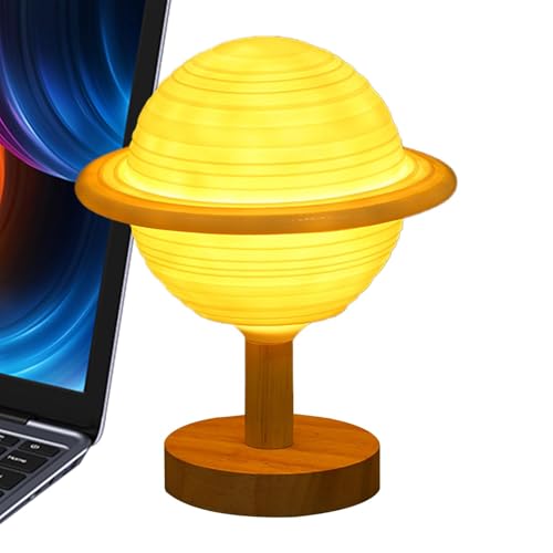 Luz de galaxia luna, luz nocturna de planeta, luz nocturna de planeta con soporte, luz nocturna de globo, lámpara de mesita de noche, lámpara de escritorio para dormitorio, luz nocturna con sistema