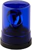 HELLA 2RL 004 958-001 Halogen-Rotating Beacon - KL 700 - 12V - Blue - mountingBolted - Plug: Blade Terminal