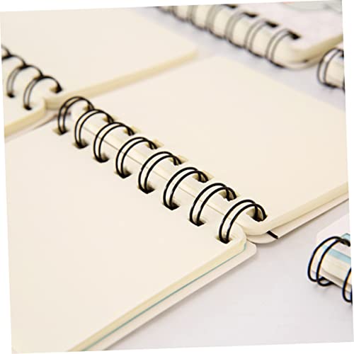 image for STOBOK Notebook 8 Pcs Spiral Notebooks Cute Cactus Notebook Loose-leaf