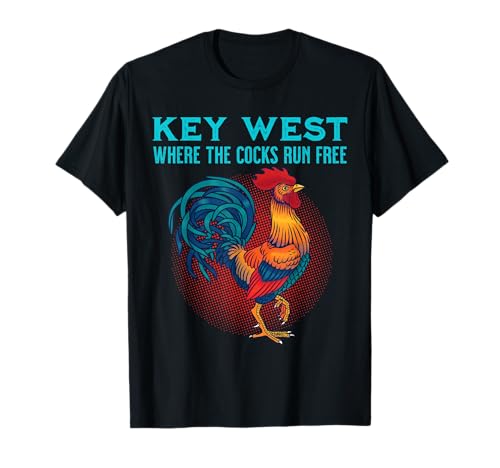 Key West Florida dove il cazzi correre gratis Maglietta