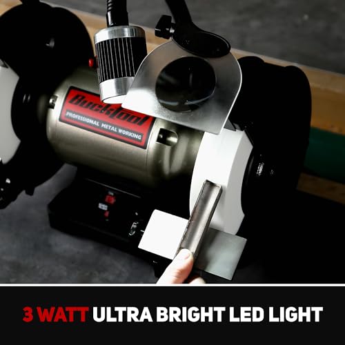 BUCKTOOL 8 Inch Low-Speed Grinder