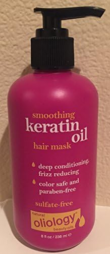 Oliology Smoothing Keratin Oil Hair Mask, 8 Oz. by oliology