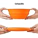 Jovilife Collapsible Mixing Bowl, Silicone Mixing Bowl Large, Collapsible bowl for camping(9 Cups/71oz)