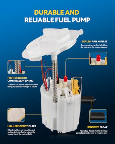 Image of PHILTOP FG1588 Fuel Pump Assembly for 2011-2016 Dodge Challenger, 2012-2016 Dodge Charger, 2012-2013 Chrysler 300