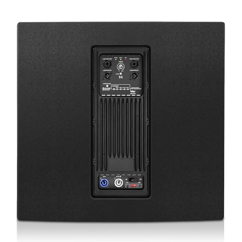 Image of Sound Town CARME Series 1400W 15 inch Powered Subwoofer with DSP, LPF, Birch Plywood, Black (CARME-15SPW)