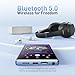AGPTEK 5'' 128GB MP3 Player with Bluetooth and WiFi, T09 Touch Screen Andriod 13 Music Player with Spotify, Audible, YouTube, Up to 1TB(Blue)
