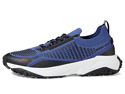 HUGO BOSS GO1ST Socks Sneakers Cobalt Blue/Black EU 46 (US Men's 13) D (M)