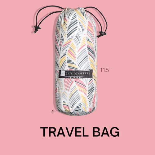 BAY LAUREL Turkish Beach Towel with Travel Bag 39 x 71 Quick Dry Sand Free Lightweight Large Oversized Towels Light by BAY LAUREL - Used condition - Image 2