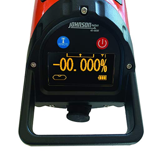 Image of Johnson Level & Tool 40-6698 Electronic Self-Leveling Pipe Laser with GreenBrite Technology, Green, 1 Laser