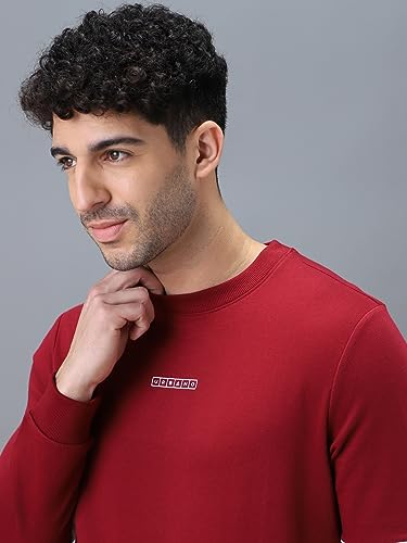 Image of Urbano Fashion Men's Cotton Color Block Sweatshirt