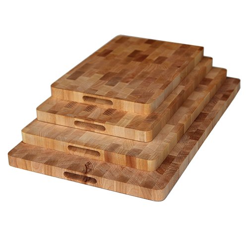 Panetta Casalinghi Rectangular de Madera Tabla de Cortar, Beige, 40 x 24 cm