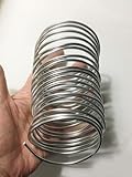 M00333-5 MOREZMORE Aluminum Wire 3mm 8Ga 5 Yards for Stop Motion Puppet Armature or Sculpture Annealed