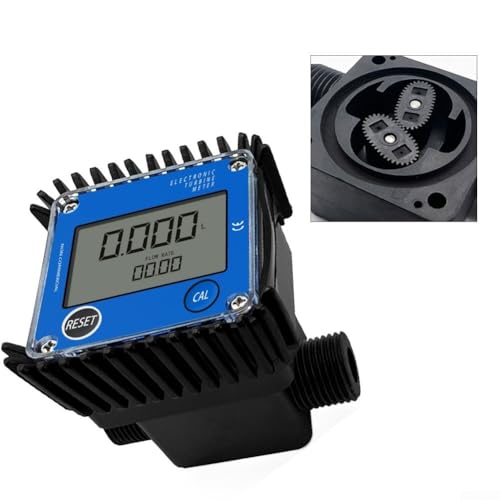 Medidor de flujo digital K24 para combustible diésel con pantalla LCD 3
